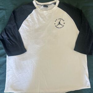 Men’s Air Jordan 3 Quarter Length Sleeve Shirt